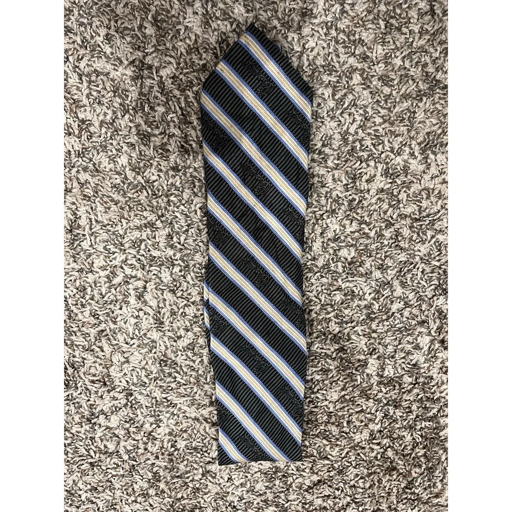 Blue stripped chick-Fil-A Tie‎